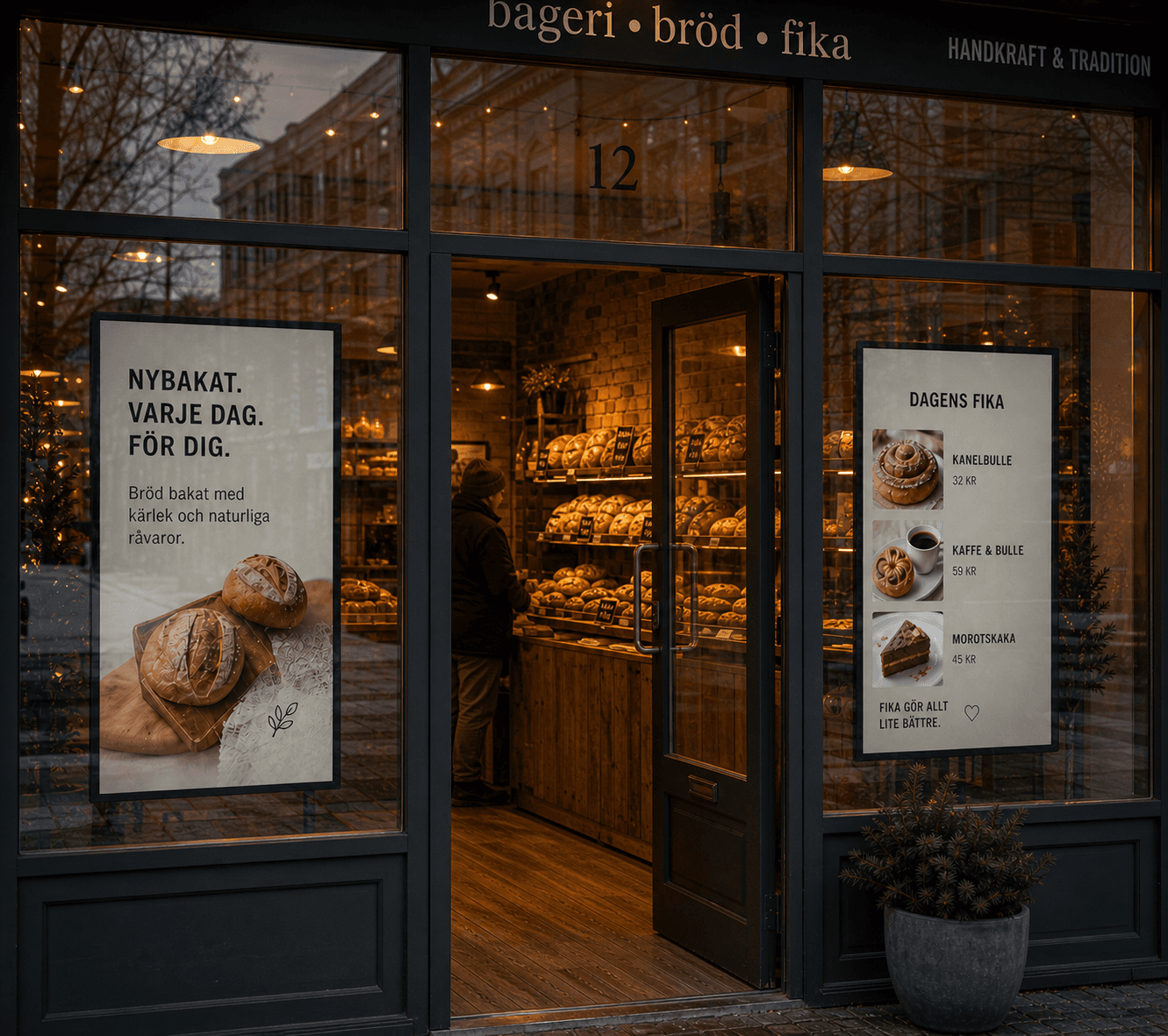 Byggt för småföretag med Screenia